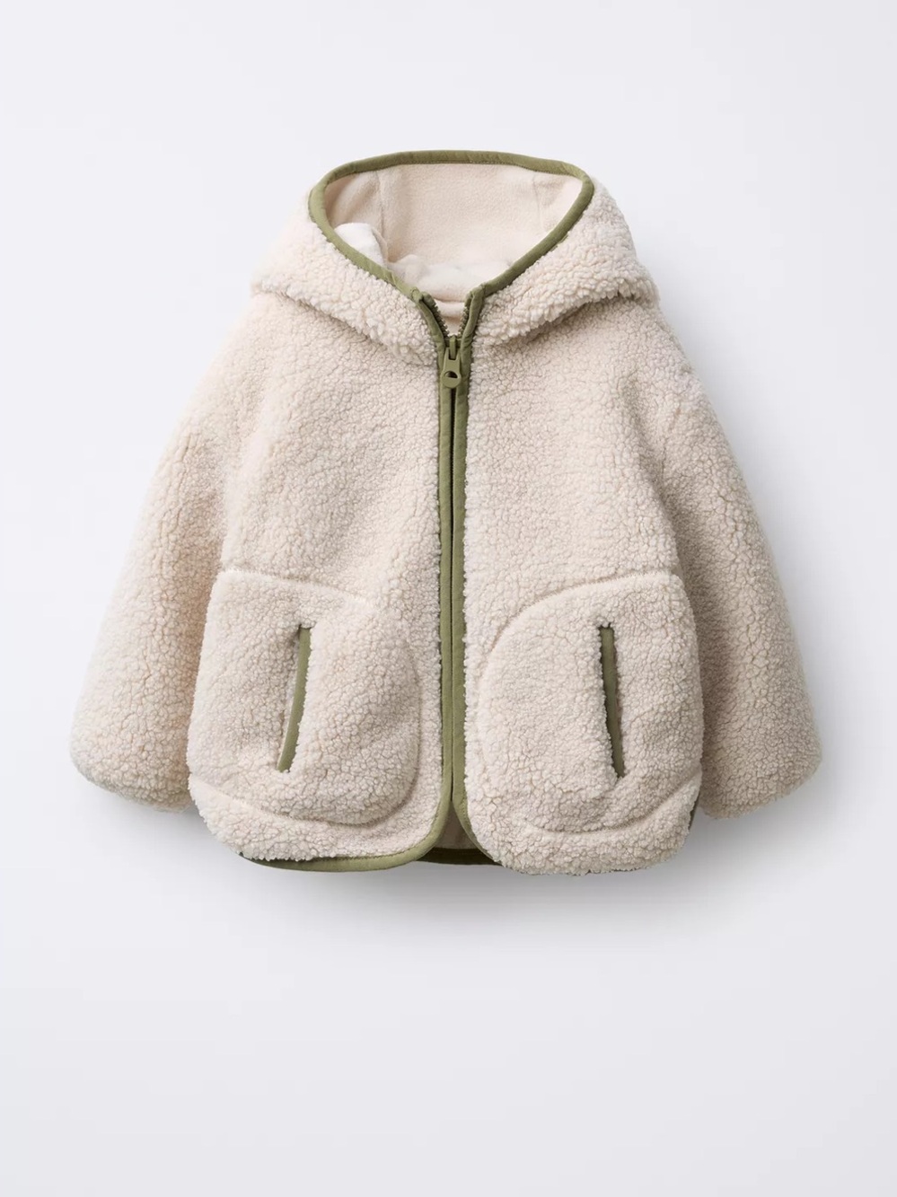 Zara FLEECE JACKET / Size 6-9 months